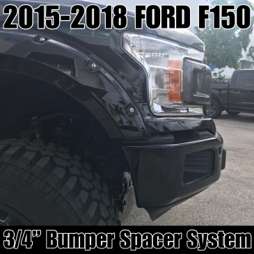 15-20 Ford F-150 3/4" Bumper Spacer Kit