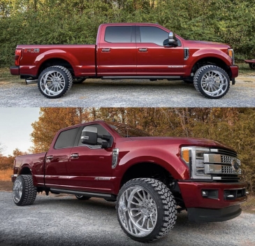 2017-2019 Ford F-250 REVERSE Leveling System