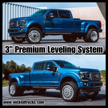 2017-2023+ Ford F-450/550 3" Premium Leveling System