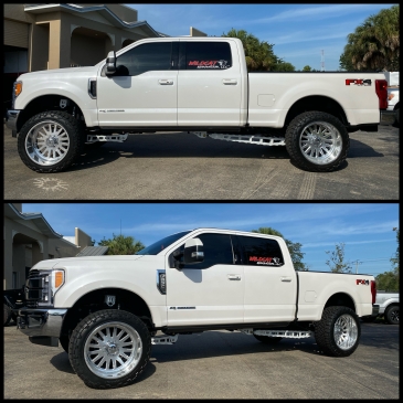 17+ FORD F-250/350/450 TRACTION BARS