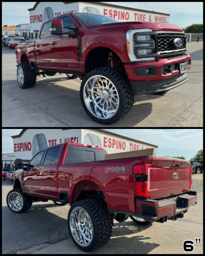 2023+ FORD F-250/350 6" SUSPENSION LIFT