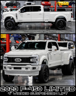 2023+ FORD F-450/550 4" SUSPENSION LIFT