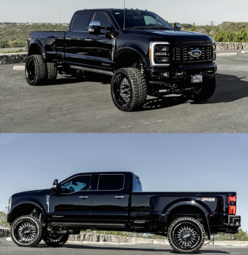 2023+ FORD F-450/550 4" SUSPENSION LIFT