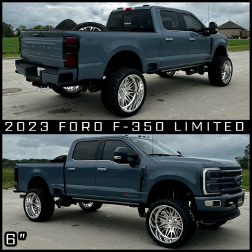 2023+ FORD F-250/350 6" SUSPENSION LIFT