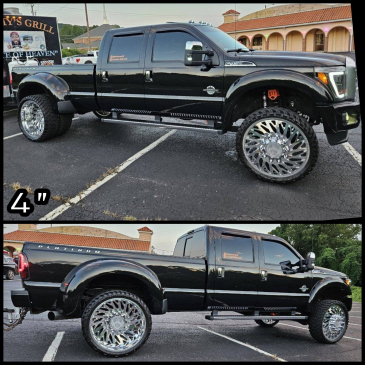 2011-2016 Ford F-450 4 Inch Suspension Lift