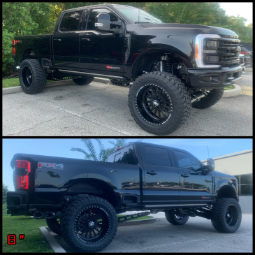 2023+ FORD F-250/F-350 8" SUSPENSION LIFT