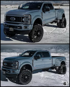 2023+ FORD F-450 6" SUSPENSION LIFT