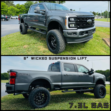 2023+ FORD F-250/350 6" SUSPENSION LIFT