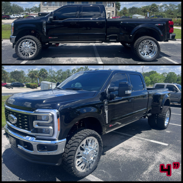 2023+ FORD F-250/F-350 4" SUSPENSION LIFT