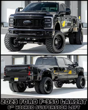 2023+ FORD F-250/350 6" SUSPENSION LIFT