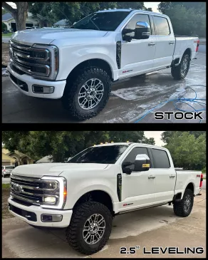 2023+ Ford F-250 & F-350 2.5" PREMIUM LEVELING SYSTEM